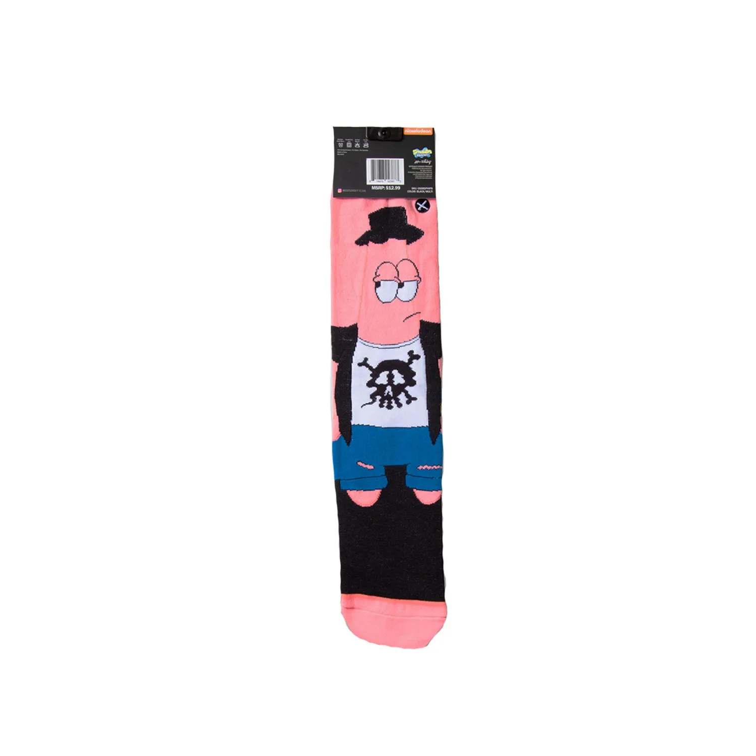 Odd Sox Kids Crew Socks - Spongebob Hipsters (Spongebob Squarepants)