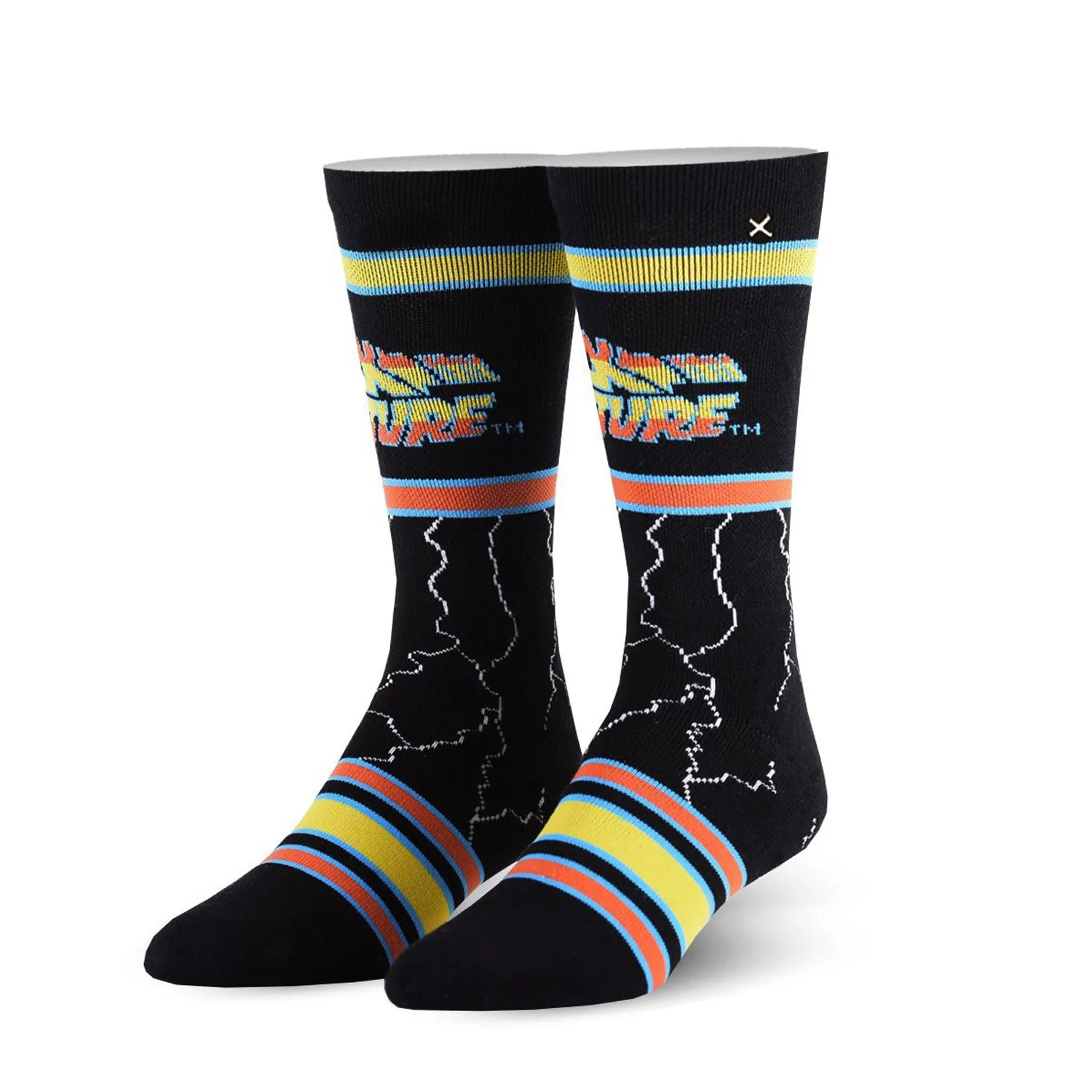 Odd Sox Men's Crew Socks - Back to the Future