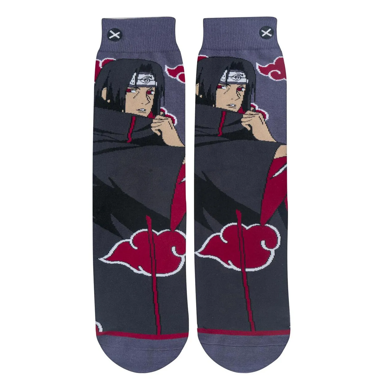 Odd Sox Men's Crew Socks - Itachi (Naruto Shippuden)