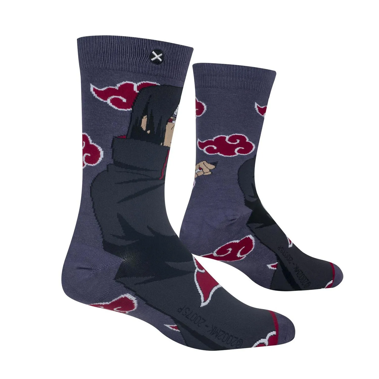 Odd Sox Men's Crew Socks - Itachi (Naruto Shippuden)