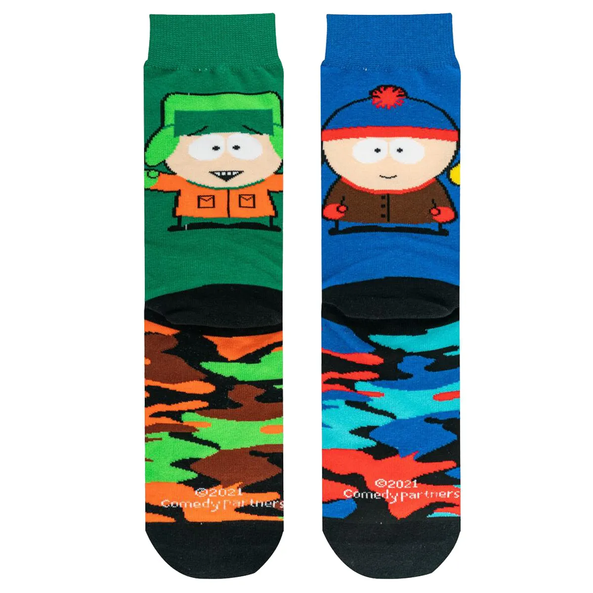 Odd Sox Men's Crew Socks – South Park Camo