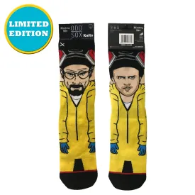 Odd Sox Men's Crew Socks - The Cooks (Breaking Bad)