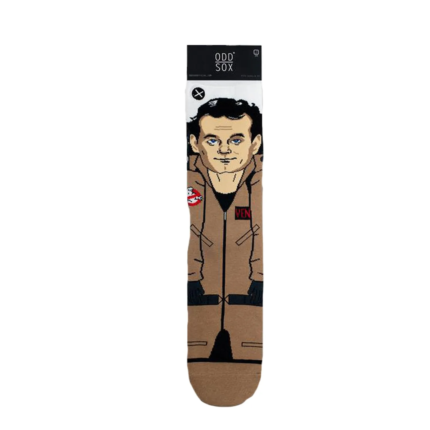 Odd Sox Men's Crew Socks - Venkman & Stantz (Ghostbusters)