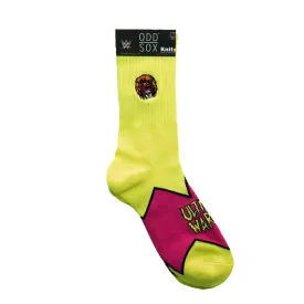 Odd Sox Men's Crew Socks - Warrior Nation (WWE)