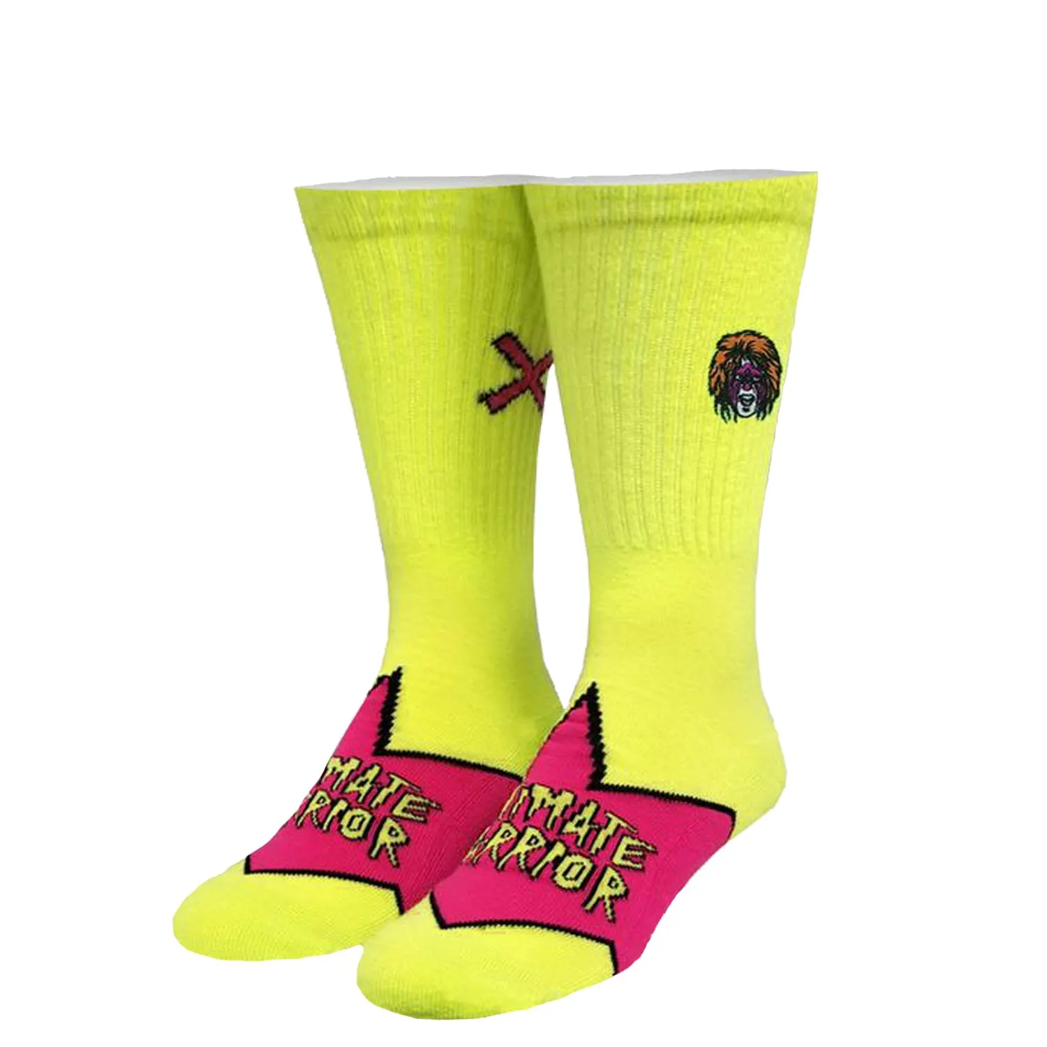 Odd Sox Men's Crew Socks - Warrior Nation (WWE)