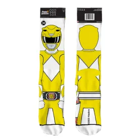 Odd Sox Men's Crew Socks - Yellow Ranger