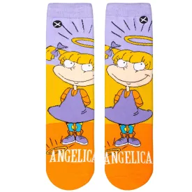 Odd Sox Women's Crew Socks - Angelica (Rugrats)