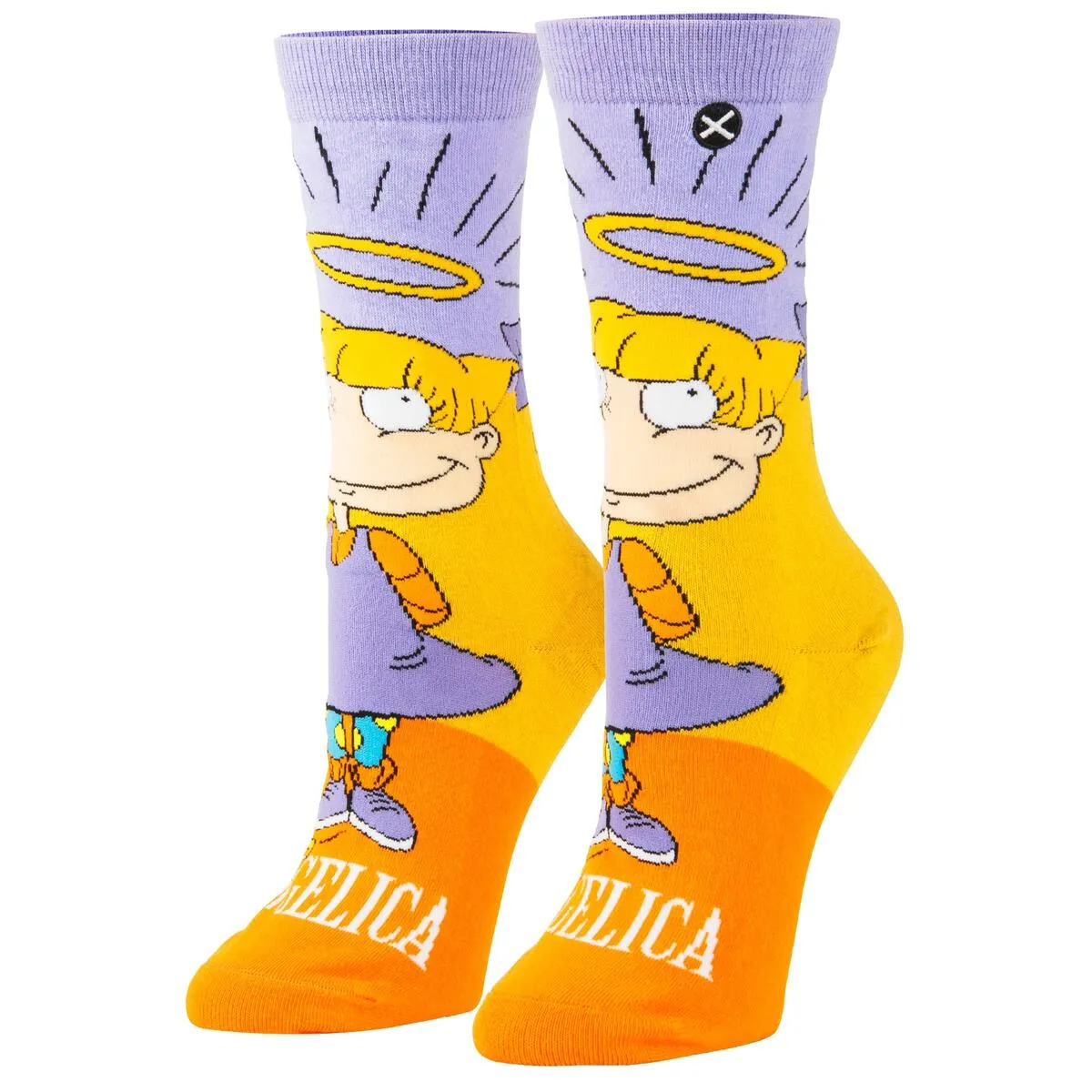 Odd Sox Women's Crew Socks - Angelica (Rugrats)