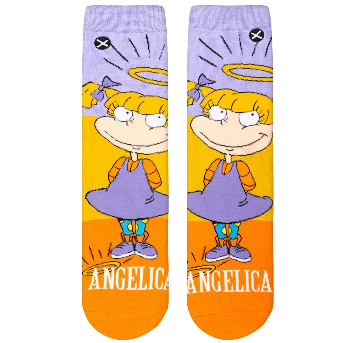 Odd Sox Women's Crew Socks - Angelica (Rugrats)