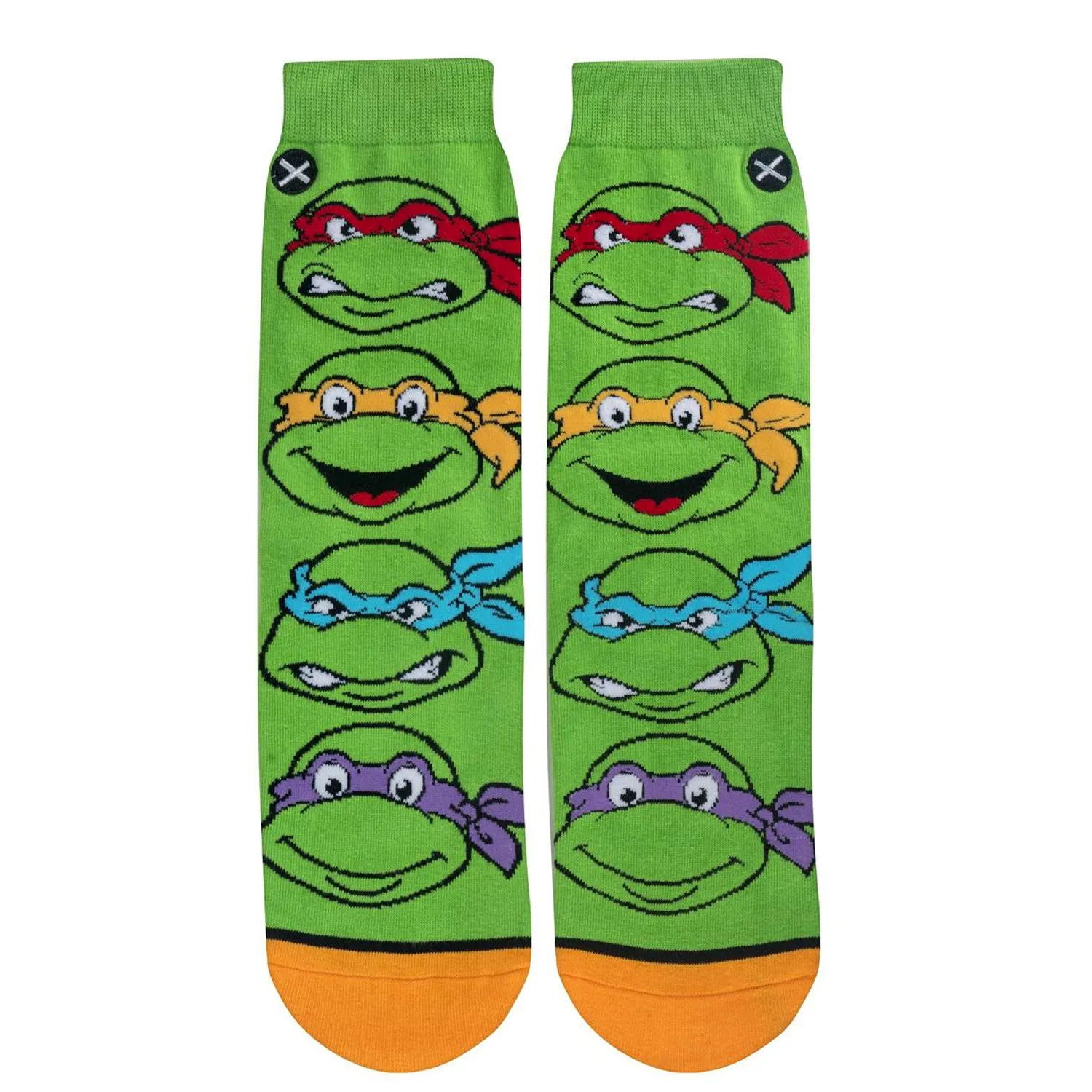 Odd Sox Women's Crew Socks - Turtle Boys (TMNT)