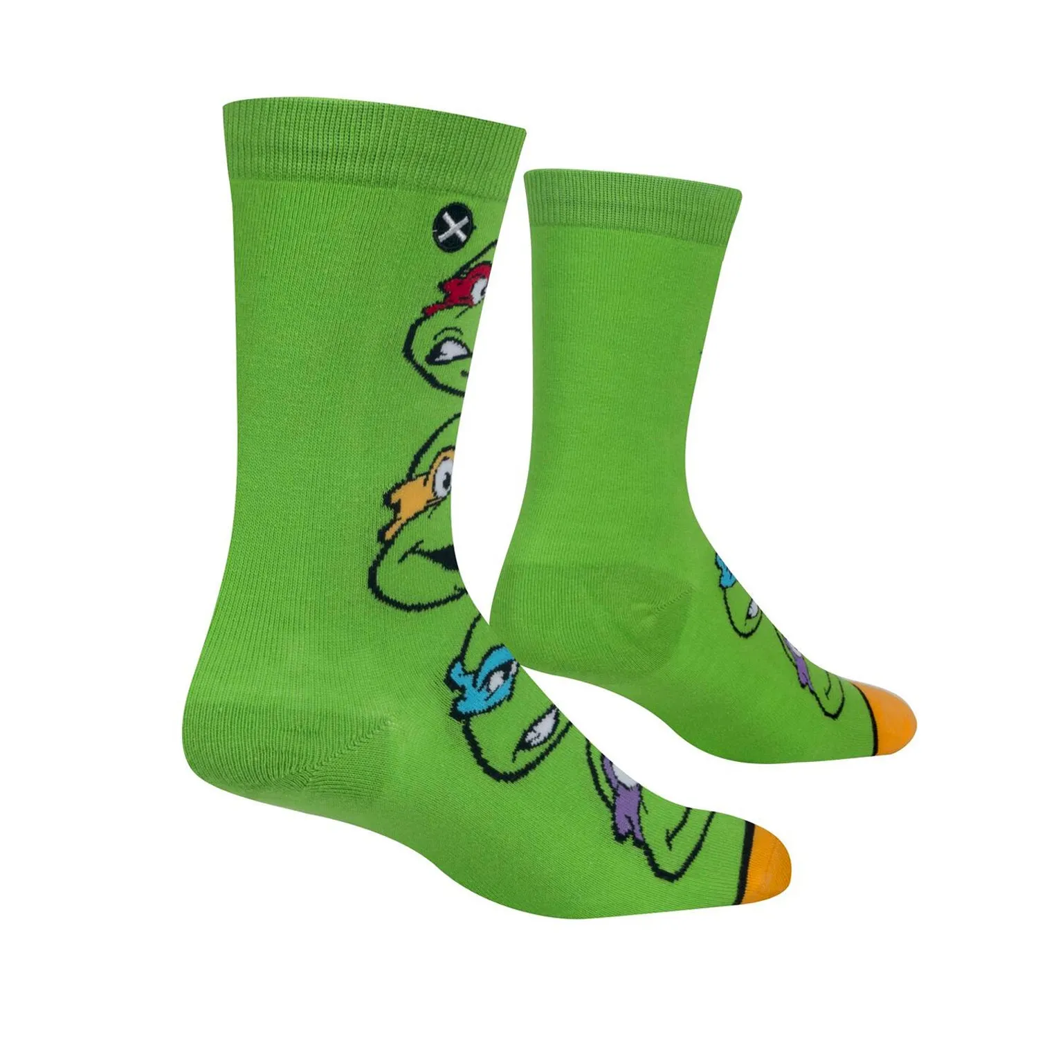 Odd Sox Women's Crew Socks - Turtle Boys (TMNT)