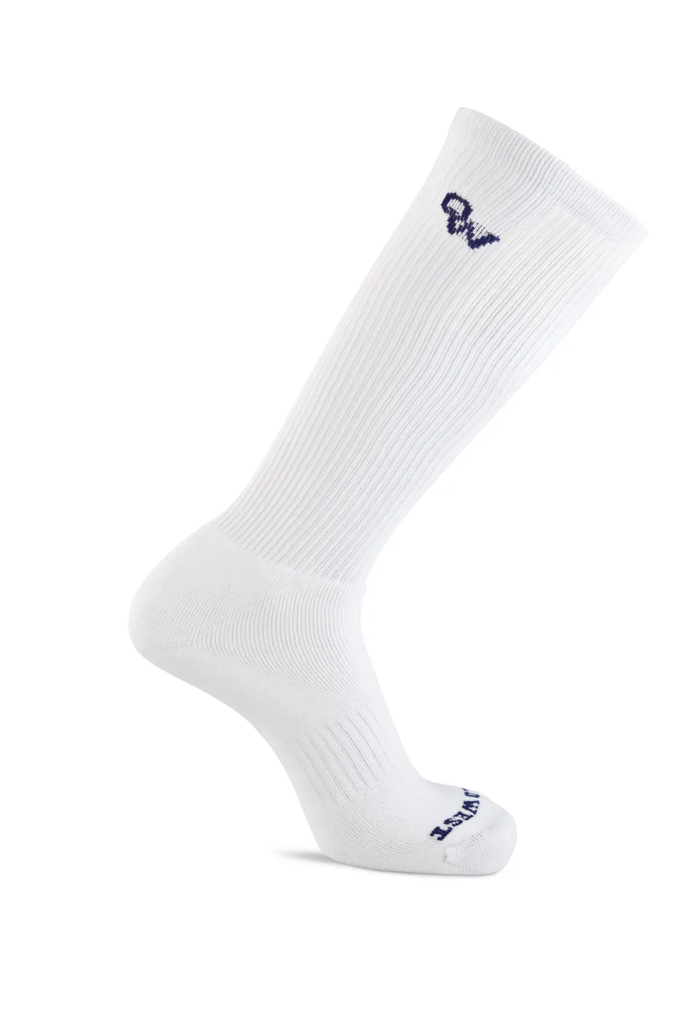 Old West White Mens Cotton Blend Soft Grip 3-Pack Over the Calf Socks