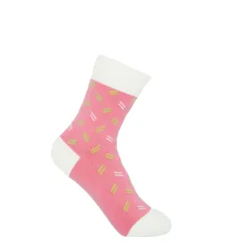 Parallel Women's Socks - Pink