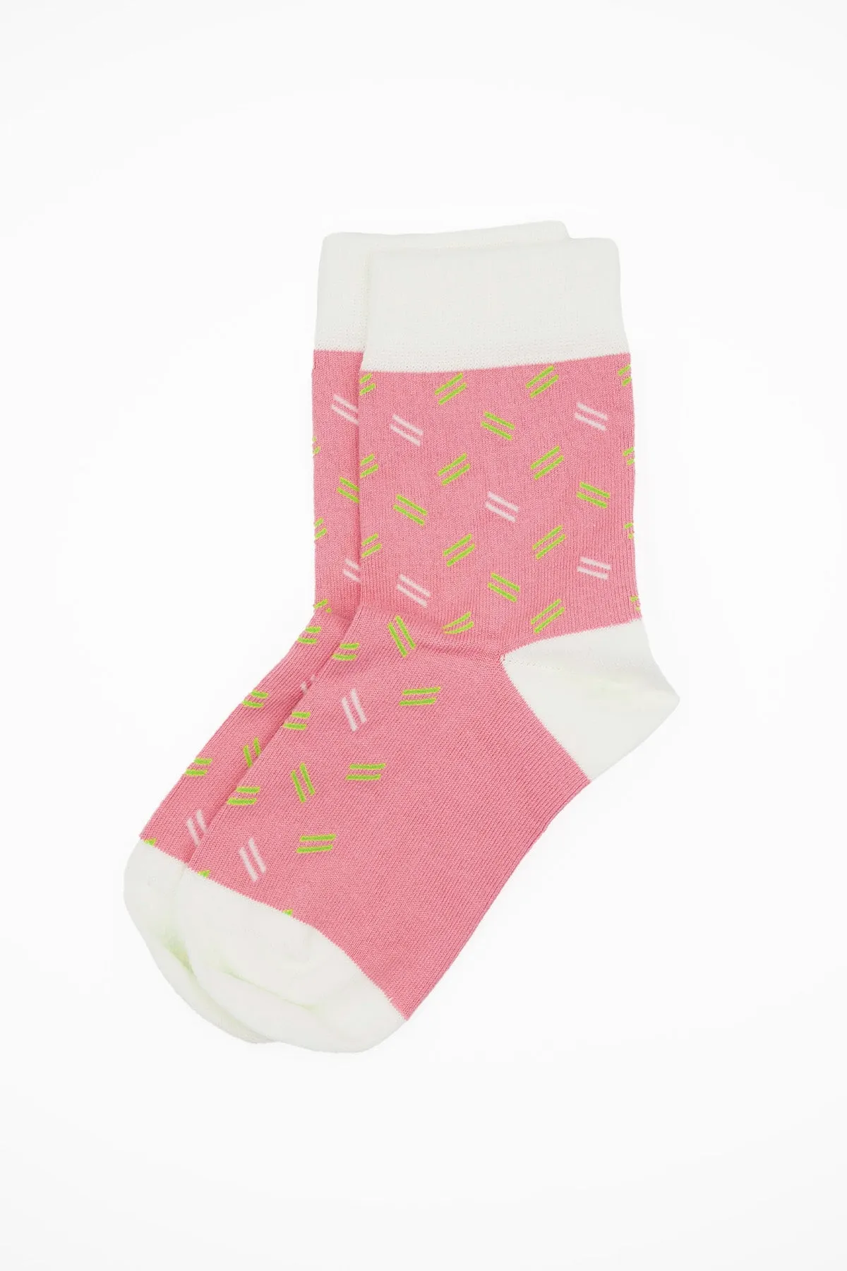 Parallel Women's Socks - Pink