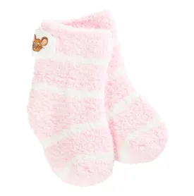 Pink Stripe Infant Cozy Sock