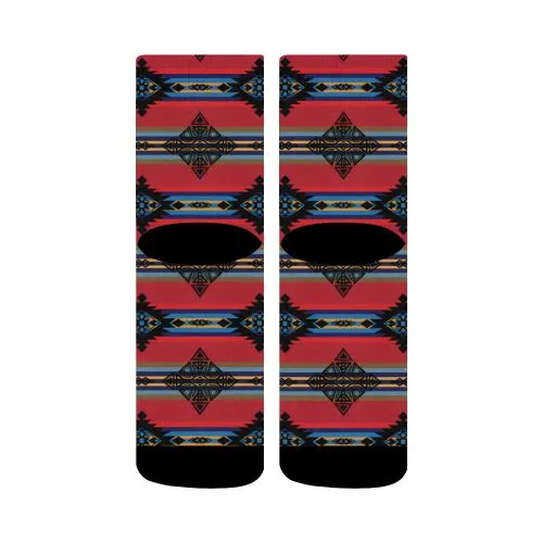 Plateau Ride Crew Socks