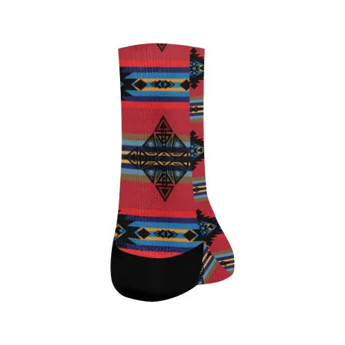 Plateau Ride Crew Socks