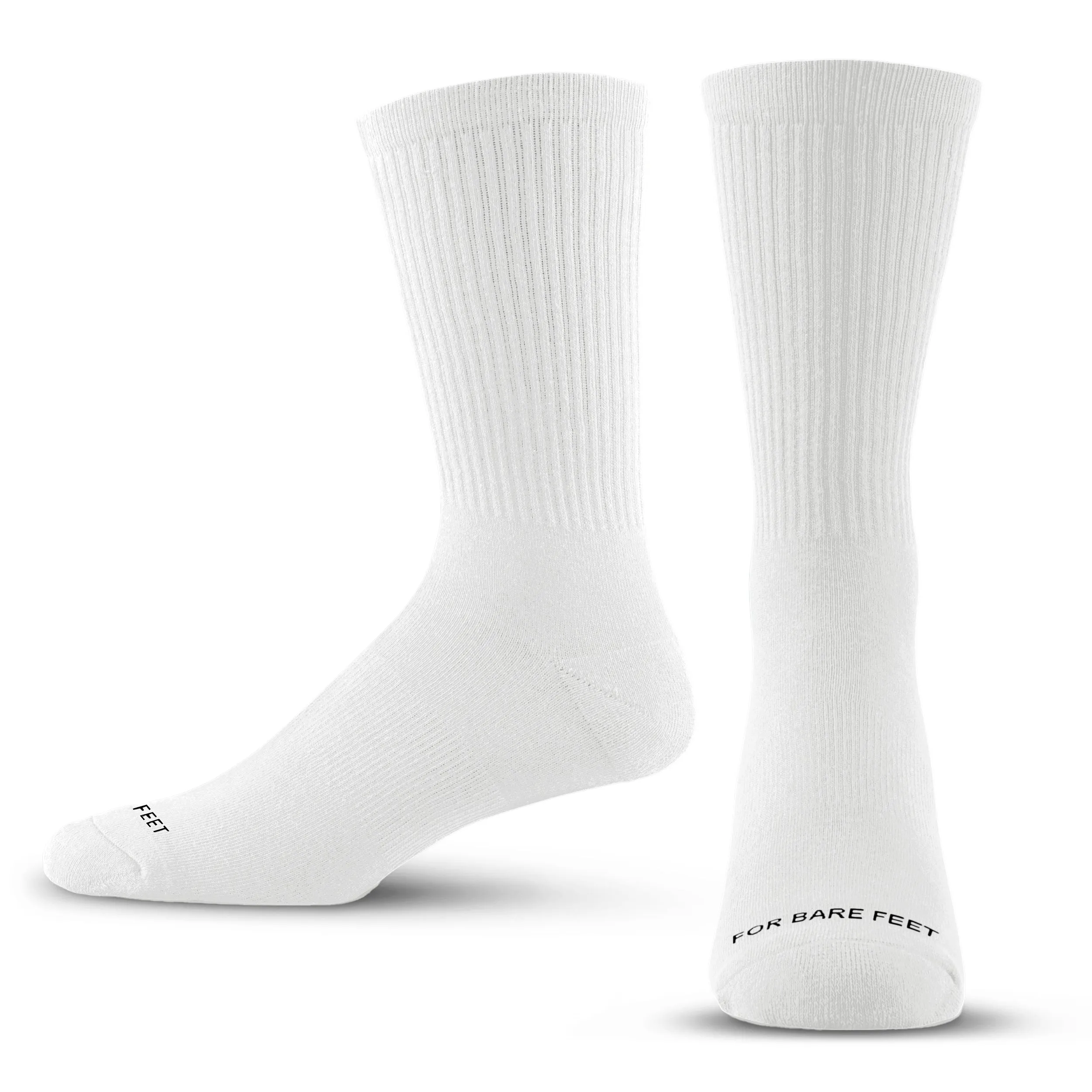 Premium Crew Socks 3 Pack Black/Grey/White