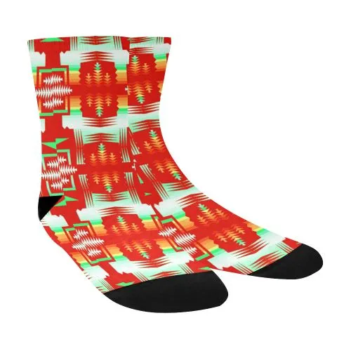 Sierra Rock Sage Crew Socks