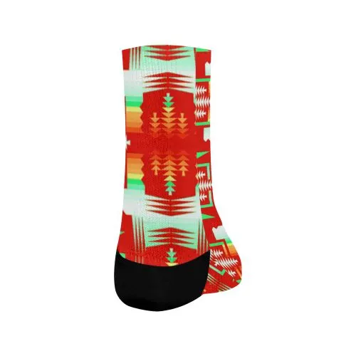 Sierra Rock Sage Crew Socks