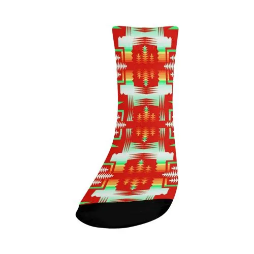 Sierra Rock Sage Crew Socks