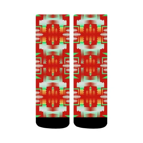 Sierra Rock Sage Crew Socks