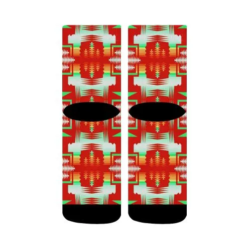 Sierra Rock Sage Crew Socks