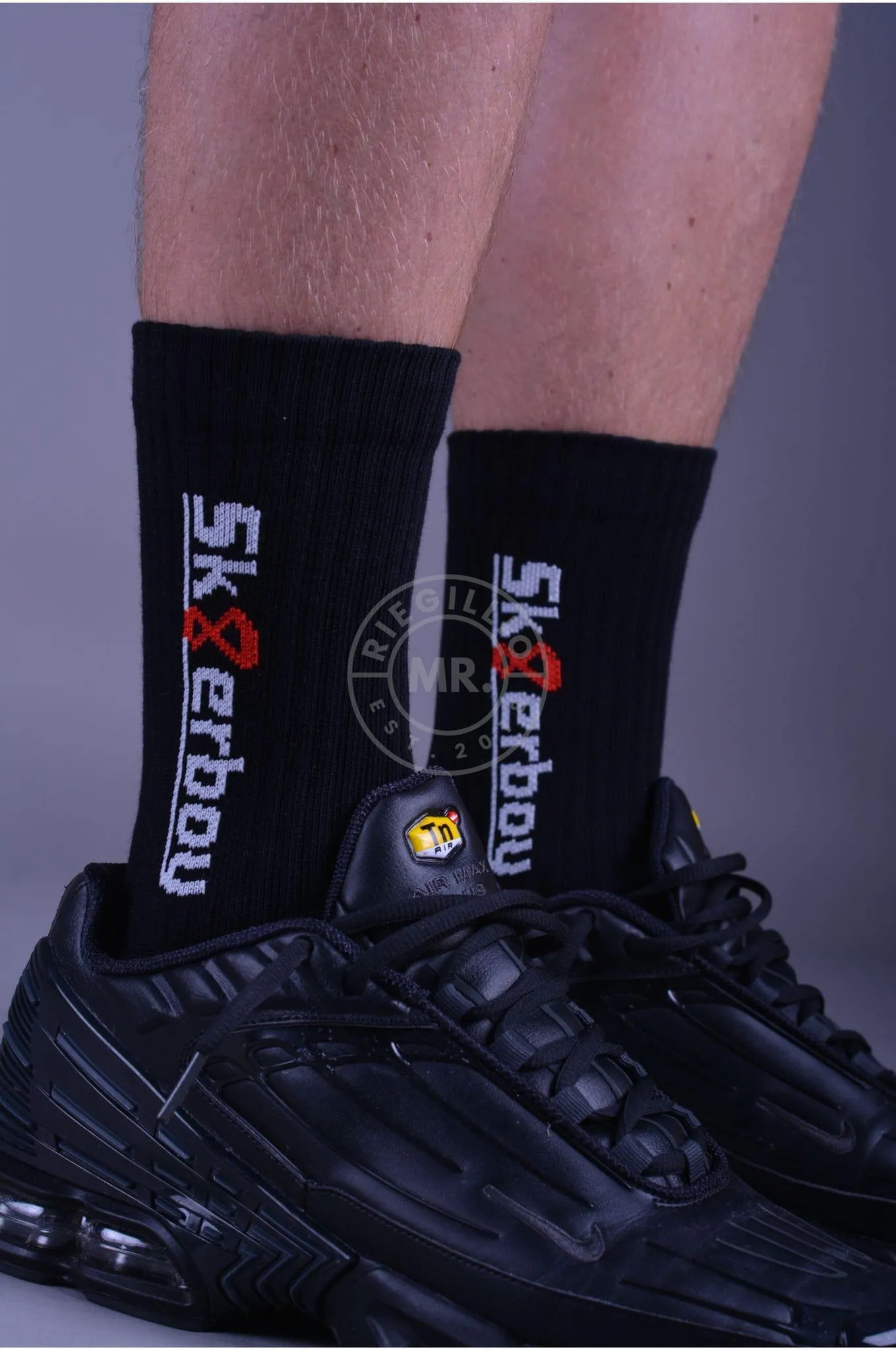 Sk8erboy Crew Socks Black