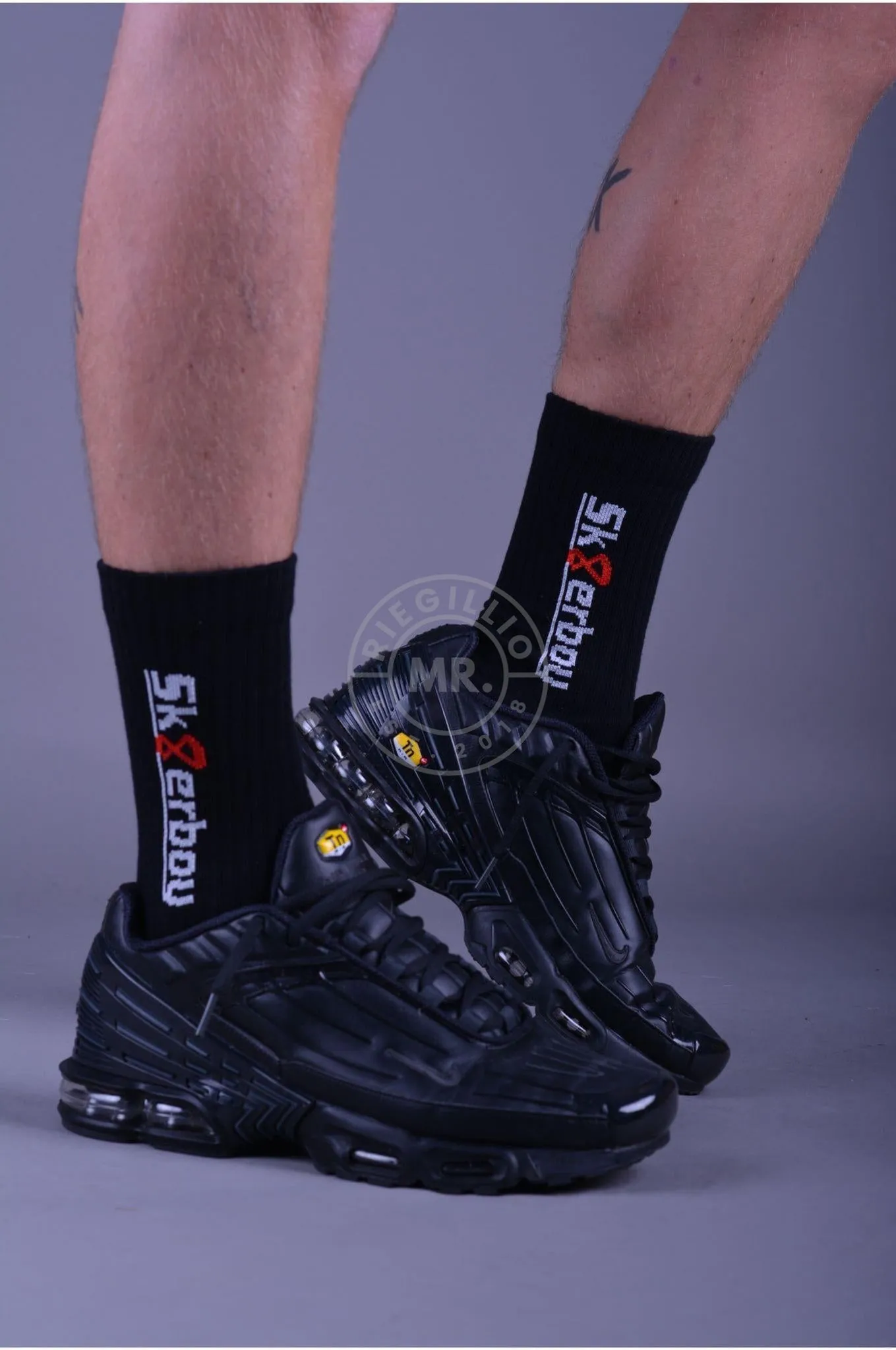 Sk8erboy Crew Socks Black