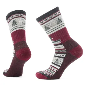 Smartwool Everyday Cozy Say It Ain't Snow Crew Socks Color: Charcoal