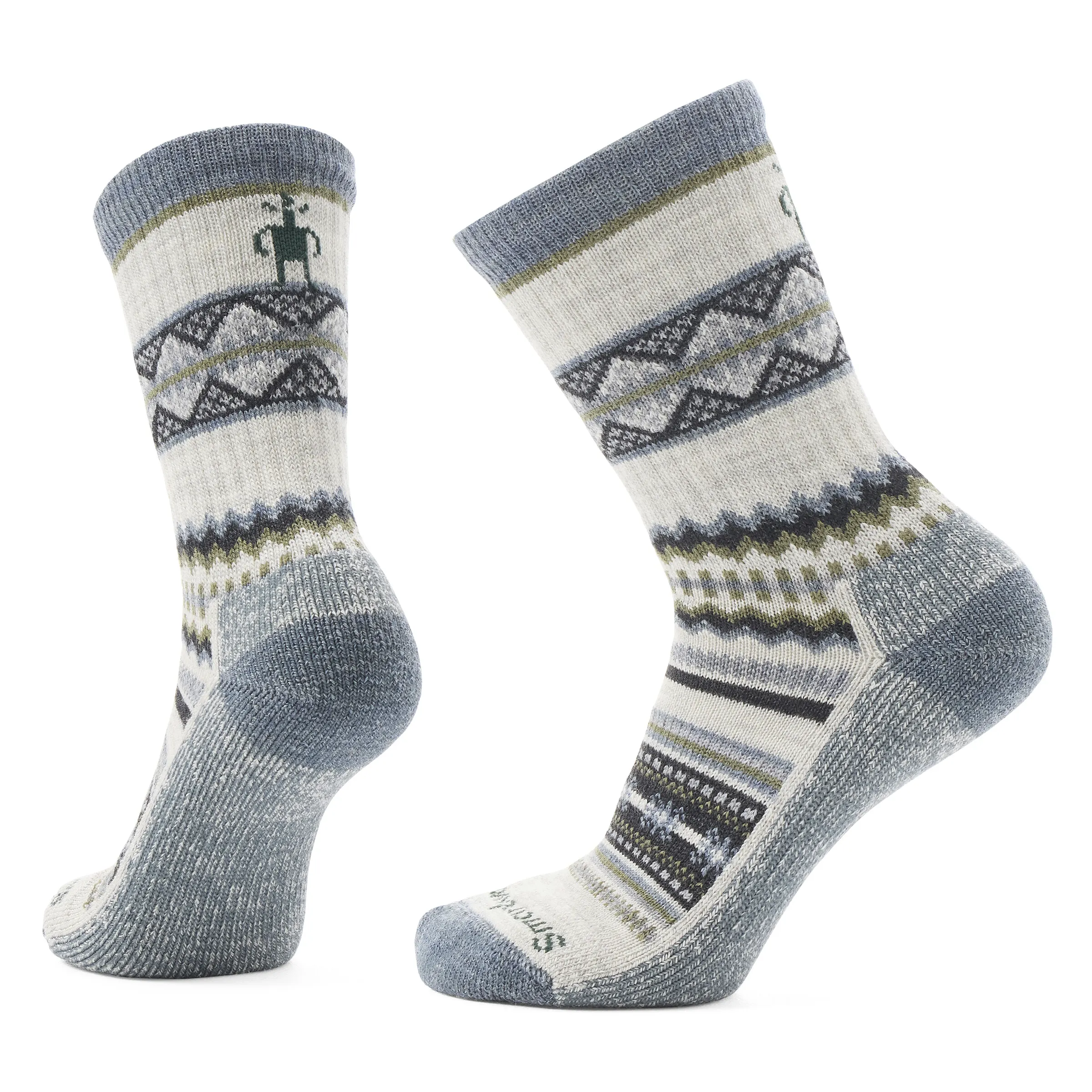 Smartwool Everyday Snowed In Sweater Crew Socks Color: Ash