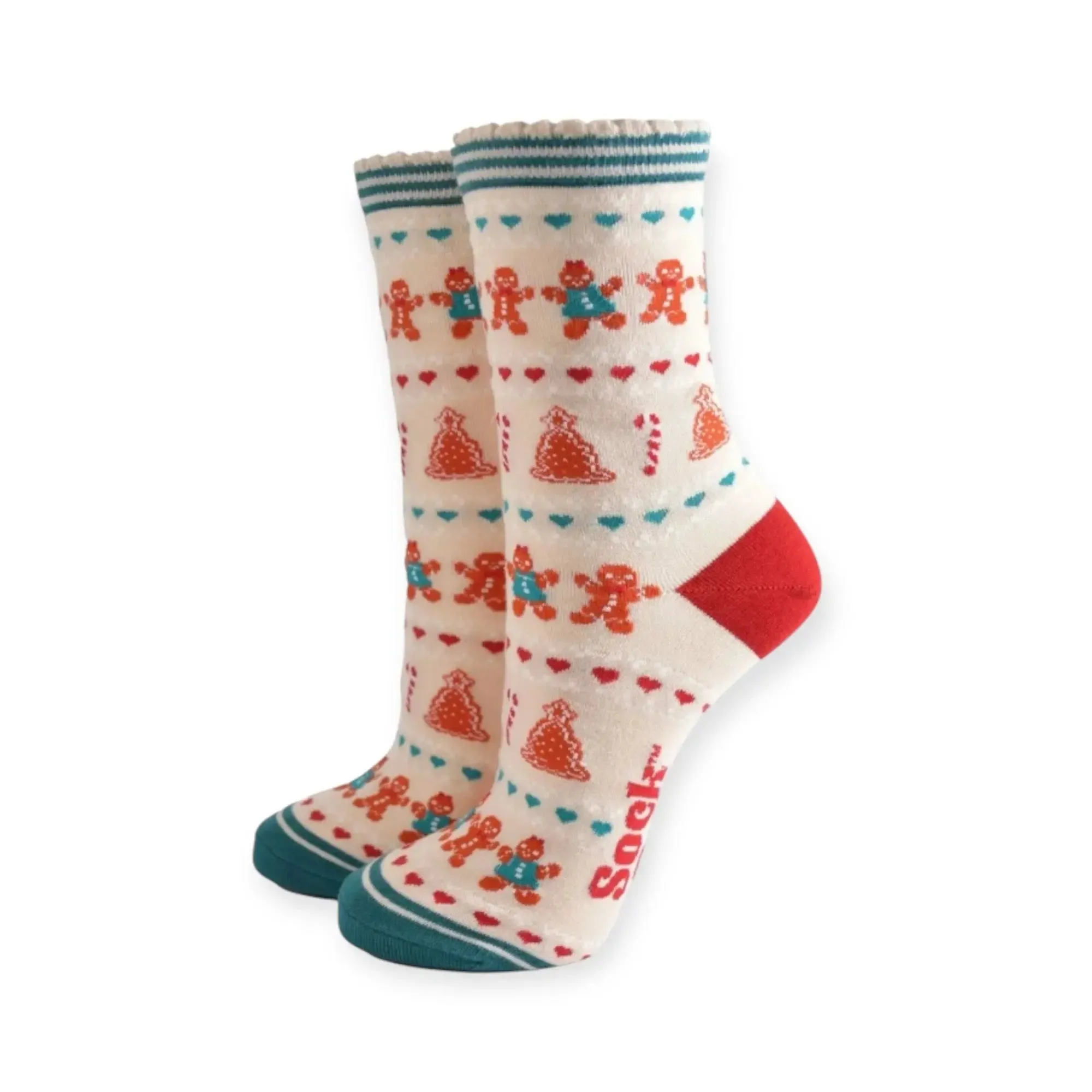 Sock Talk - Gingerbread Fair Isle