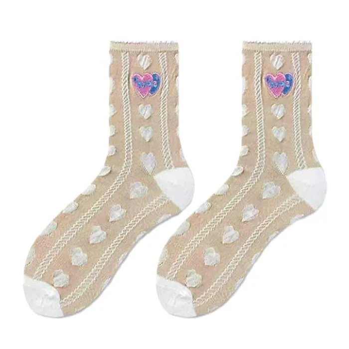 Soft Girl Ruffle Socks