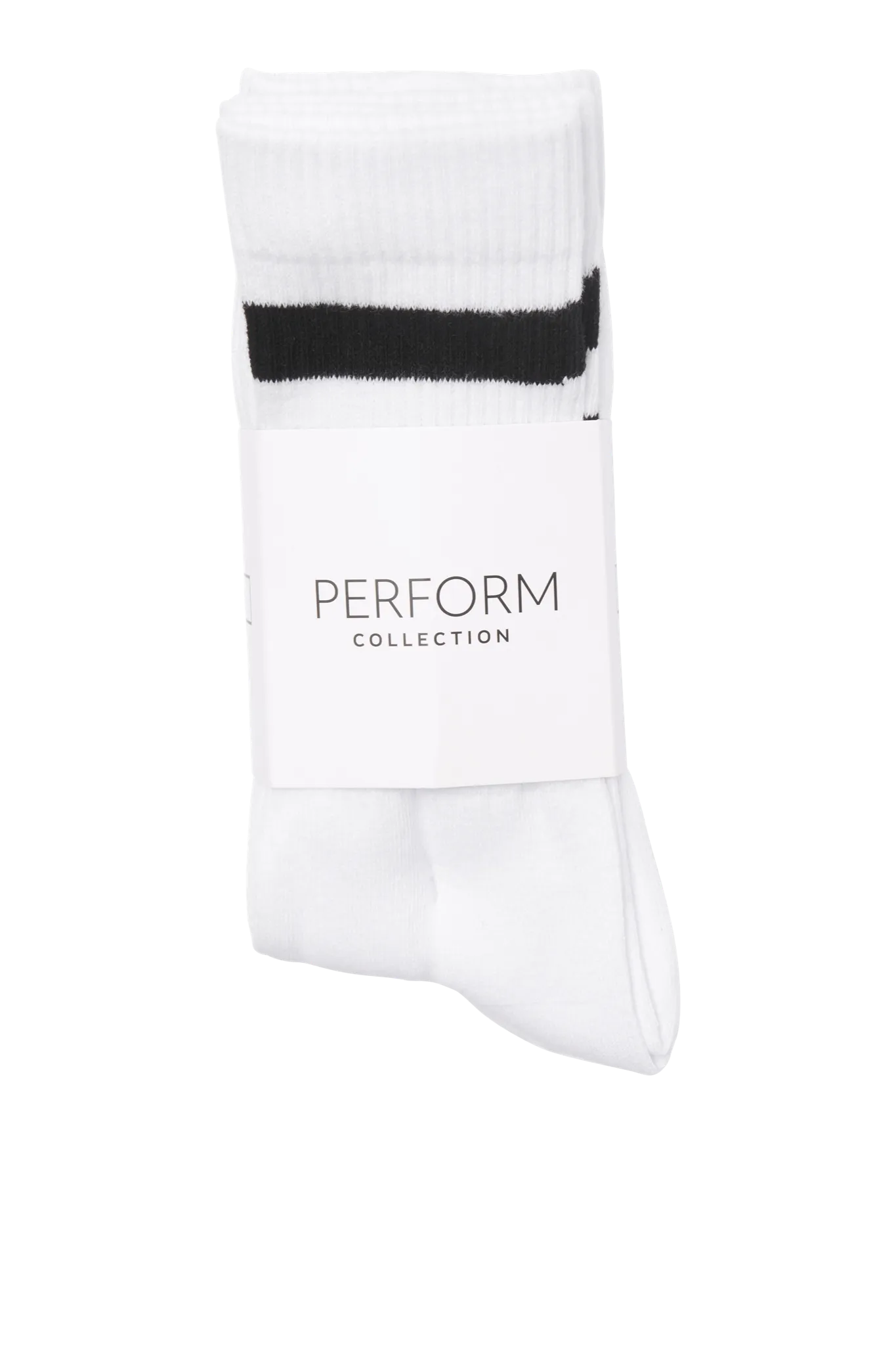 Sports Socks 5 pcs - White/Black