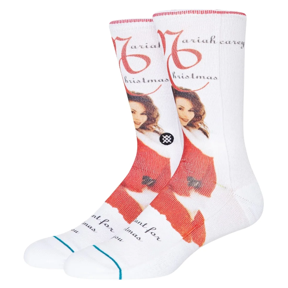 Stance x Mariah Carey Make My Wish Come True Socks - White