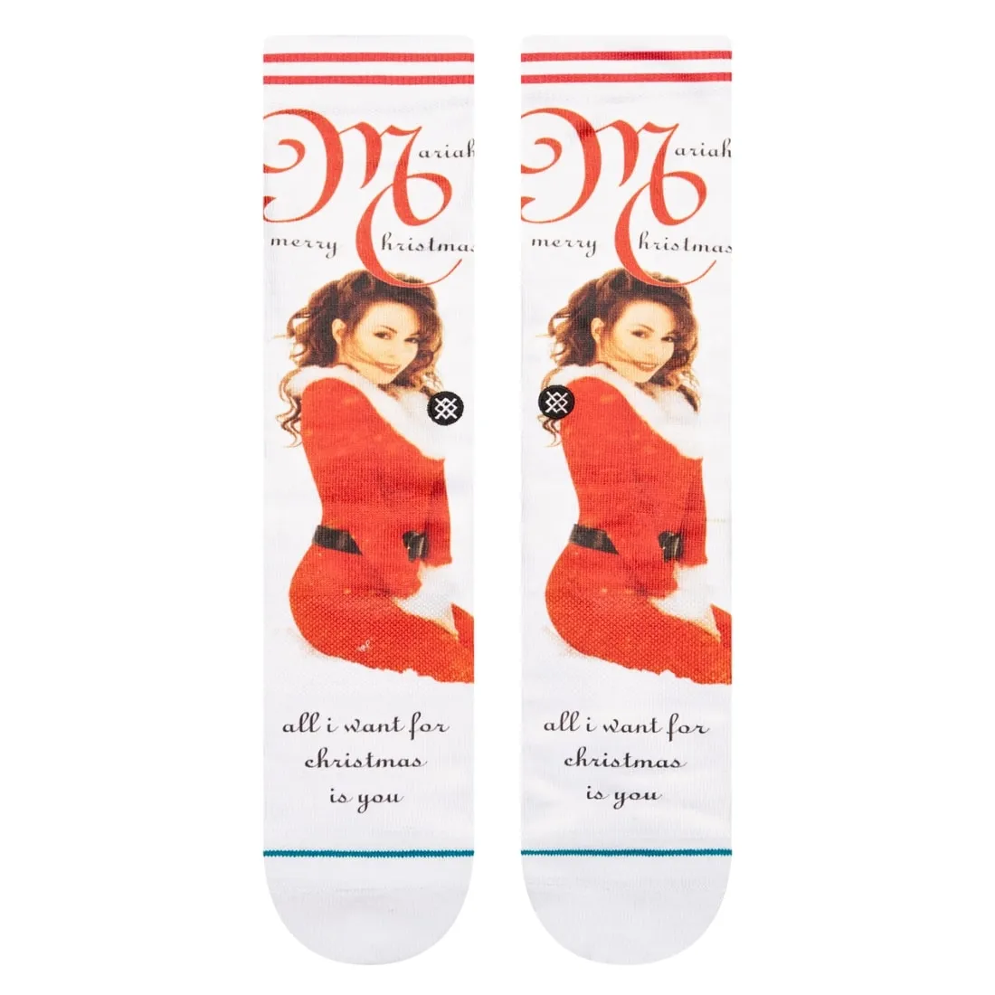 Stance x Mariah Carey Make My Wish Come True Socks - White