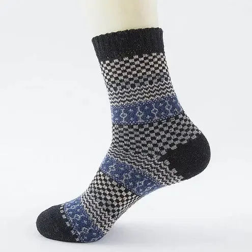 Stripe comfortable Wool Socks