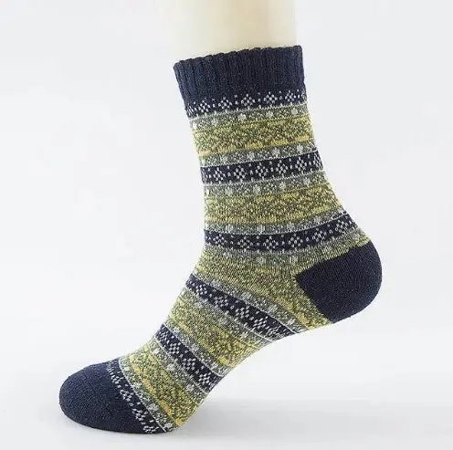 Stripe comfortable Wool Socks