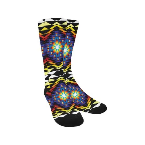 Sunset Blanket Trouser Socks