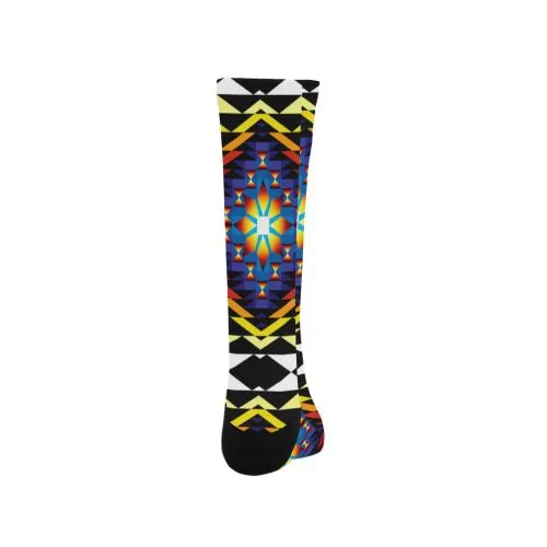 Sunset Blanket Trouser Socks