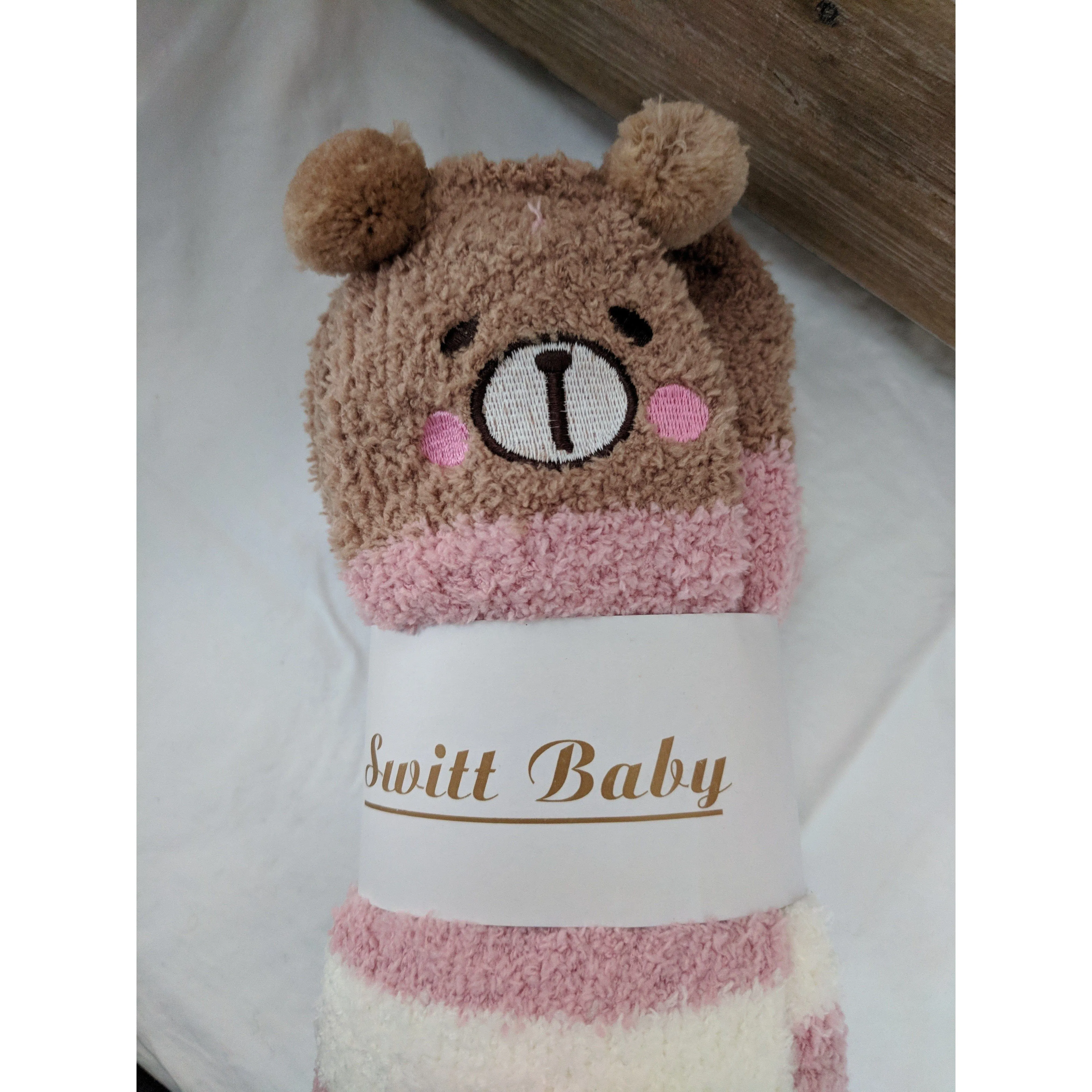 Thigh High Fuzzy Plush Socks, Leggings Adorable Animals to Keep Legs Warm! *