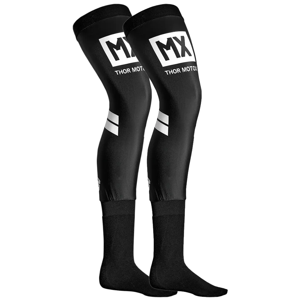 Thor Black Knee Brace Comp Socks