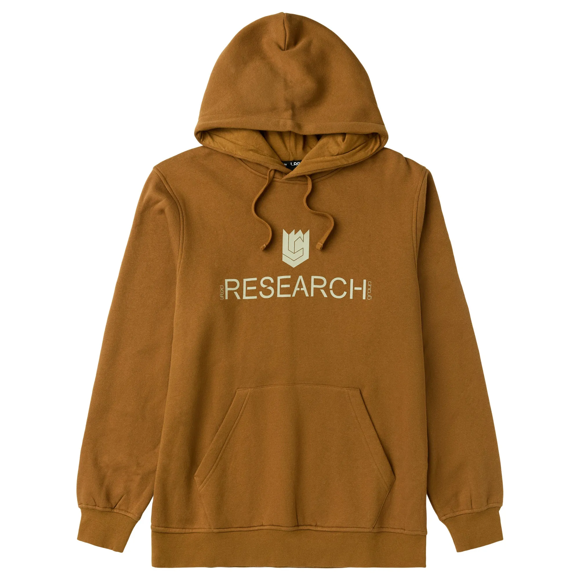 TOMORROWS RESEARCH PULLOVER HOODIE - WOOD GRAIN