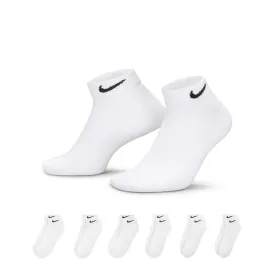 TRAINING LOW SOCKS "WHITE" (6 PACK)