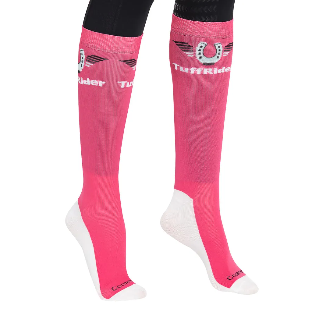 TuffRider Ladies Coolmax Knee Hi Boot Socks