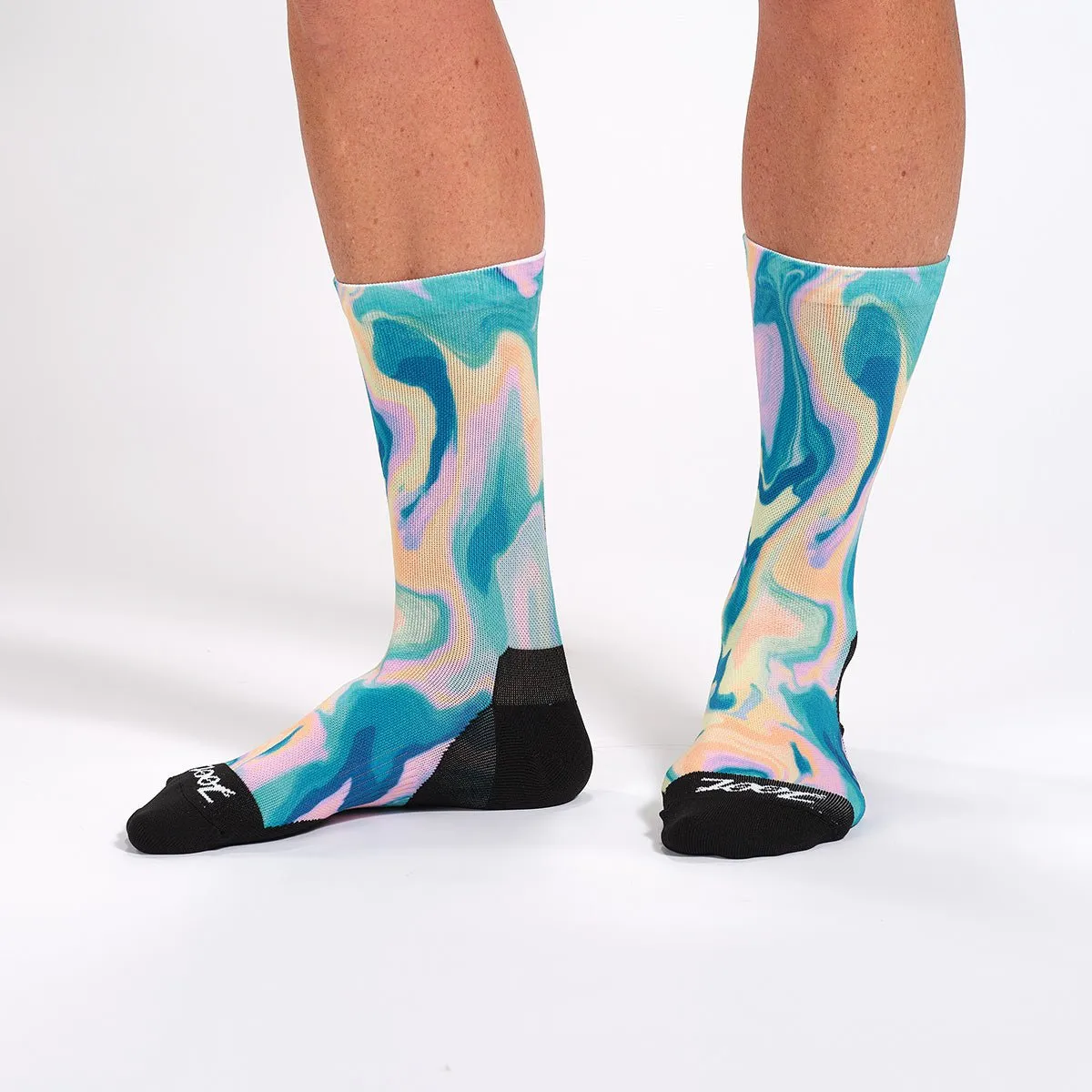 Unisex 6 Inch Sock - Marble