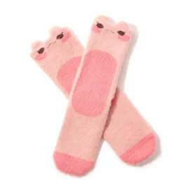 Women's Mina the Frog Fuzzy Socks