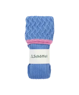 Women's Teal Socks - Powder Blue